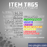ITEM TAGS & RARITY TIERS