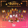 Little Bunny with Carrots Weapons, Tools & Cosmetics Set